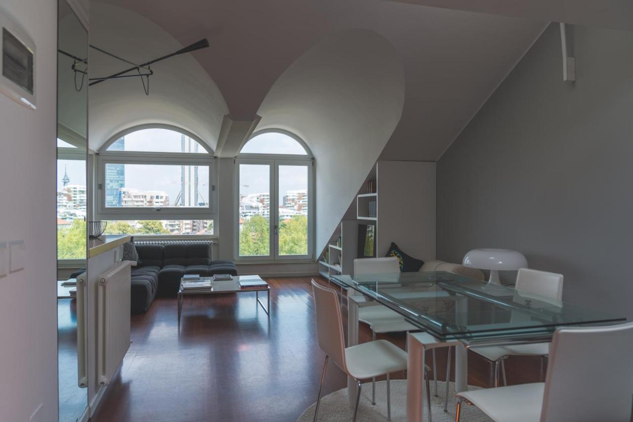 L'Arche Comfort & Relax - Skyline Apartment Milaan Buitenkant foto