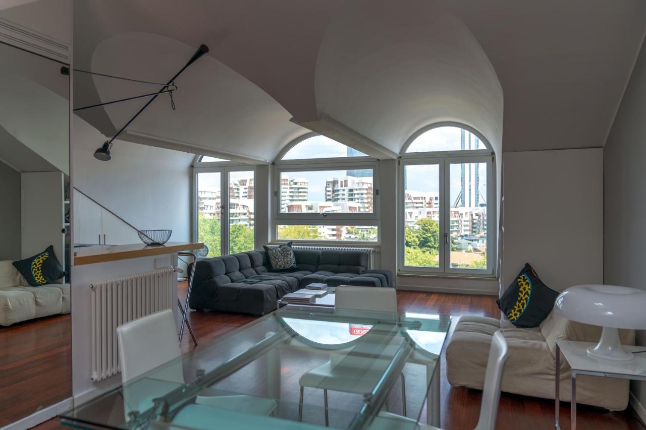 L'Arche Comfort & Relax - Skyline Apartment Milaan Buitenkant foto
